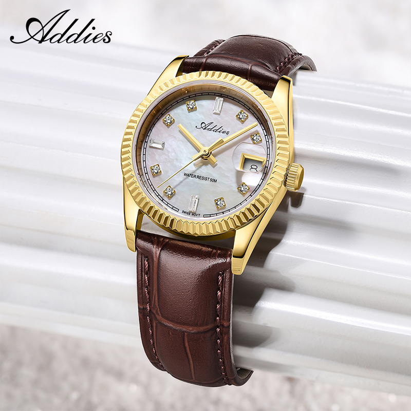 Luxury Watch Usa - ساعة أديس 585 كوارتز للسيدات 28