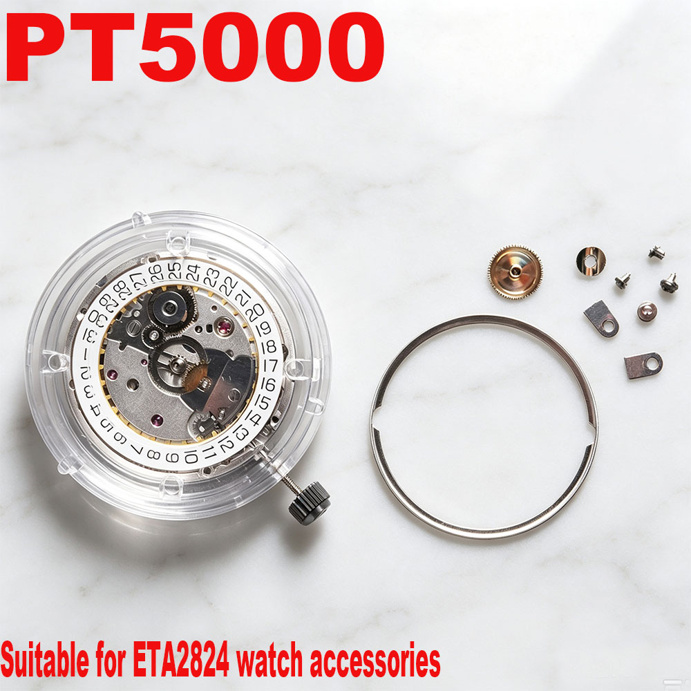 Luxury Watch White - مناسب لساعة ETA2824 الفاخرة، تحتوي على