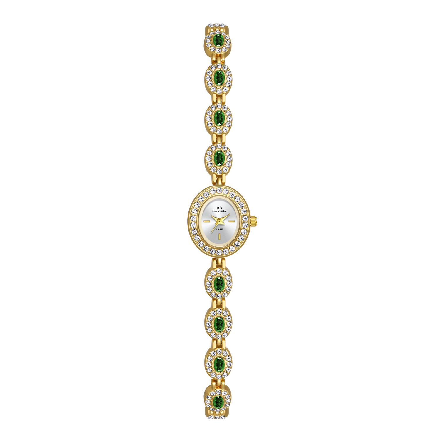 Luxury Watch Diamond - ساعات نسائية أنيقة فاخرة موضة بيضاوية