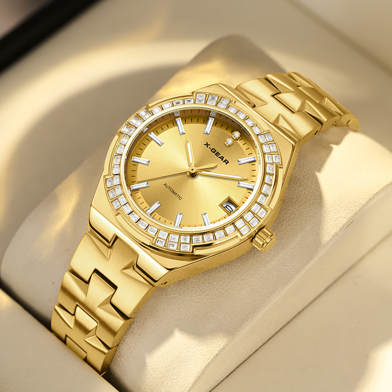 Luxury X I Watch - ساعة نسائية فاخرة للأعمال مع علبة
