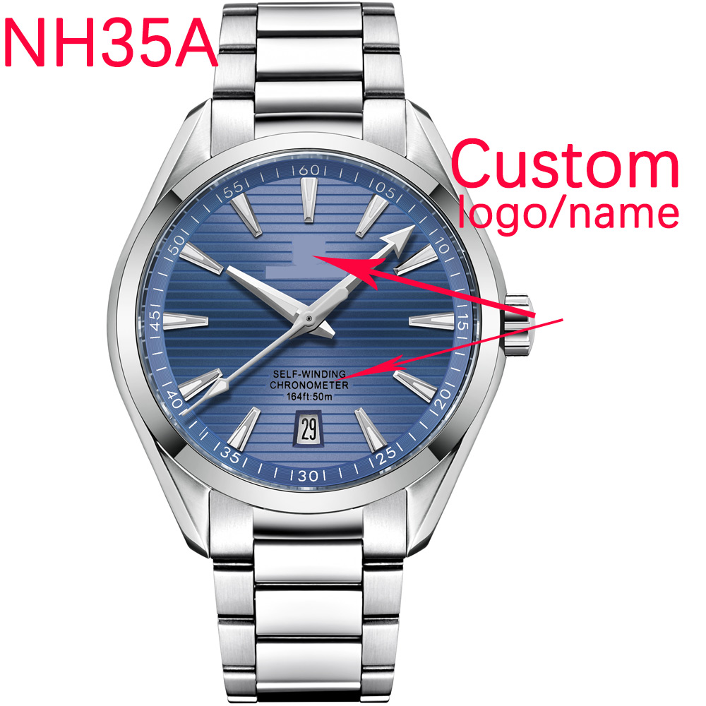 Luxury Watch Deals - فاخر NH35 Movt شعار مخصص 41