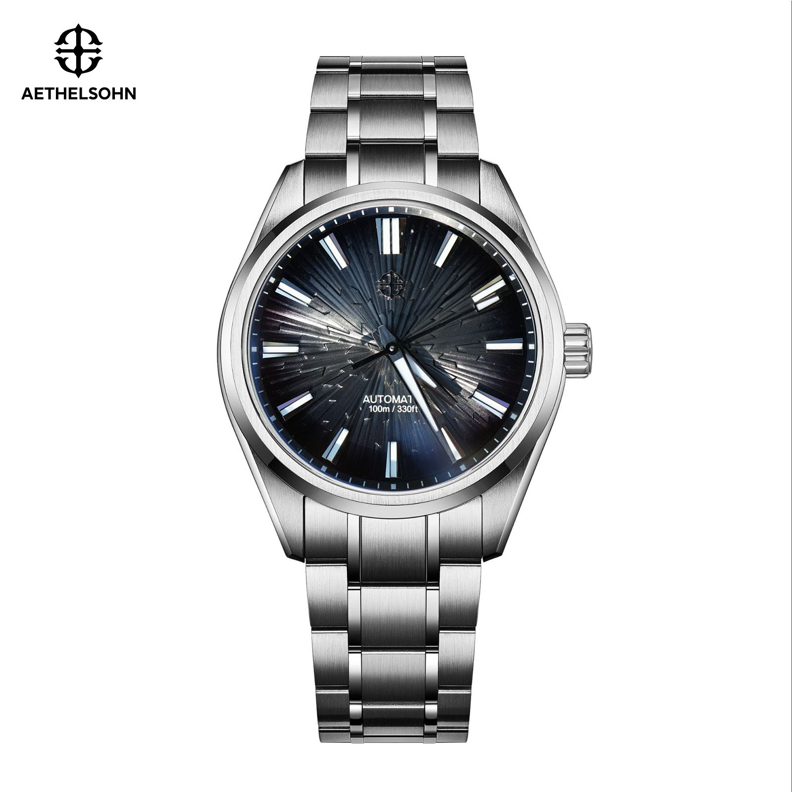 Luxury X I Watch - ساعة AETHELSOHN Midnight Shard للرجال الأعمال