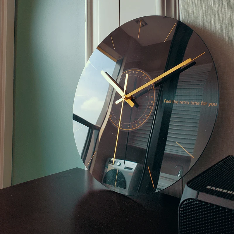 ساعة حائط صامتة فاخرة لغرفة ال - مراجعة Luxury Watch Wall Clock وسعره