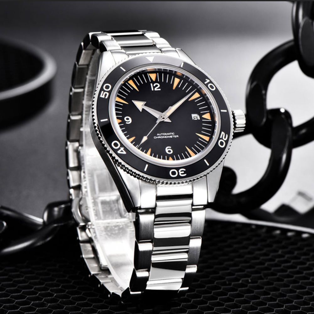 شعار مخصص NH35 ساعة يد تعمل با - مراجعة Luxury Watch Deals وسعره