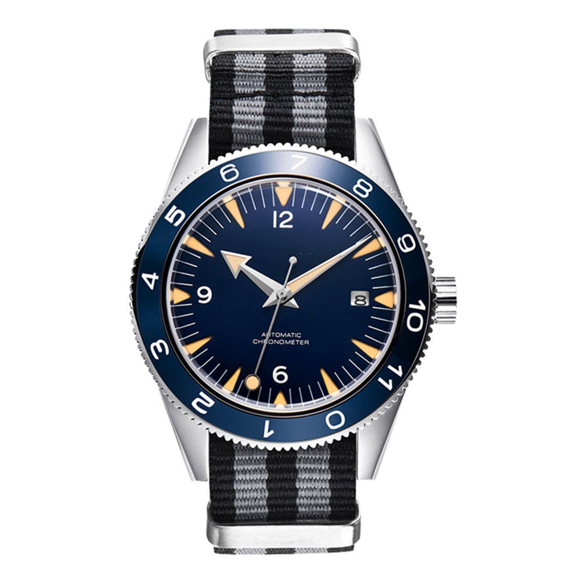 شعار مخصص NH35 ساعة يد تعمل با - مراجعة Luxury Watch Deals وسعره