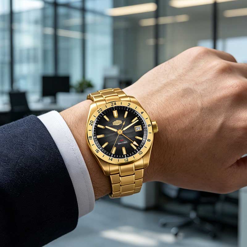 ساعة يد رجالية فاخرة من هيروفو - مراجعة Luxury Watch La وسعره