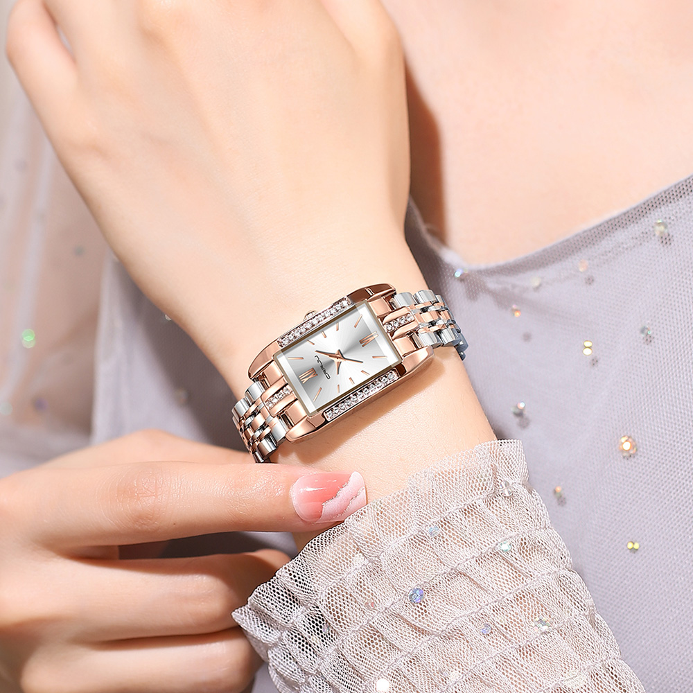 CRRJU-ساعة كوارتز ماسية بالكام - مراجعة Luxury Watch Diamond وسعره