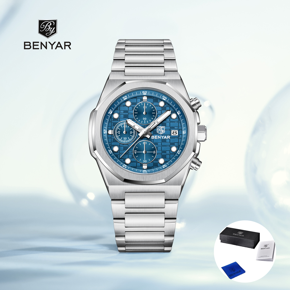 2025 جديد BENYAR ساعات رجالية  - مراجعة Luxury Watch Deals وسعره