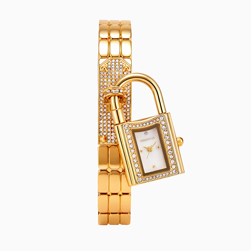 ساعة يد نسائية كوارتز بتصميم ق - مراجعة Luxury Watch Diamond وسعره