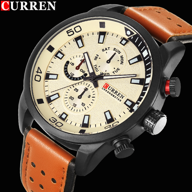 CURREN-ساعة رجالية أنيقة ، كوا - مراجعة Zen Luxury Watch وسعره
