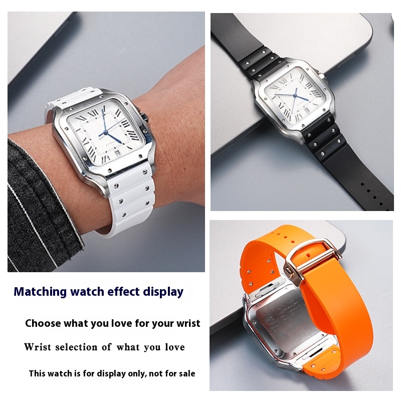 حزام ساعة مطاطي مقاوم للماء من - مراجعة Luxury Watch Cartier وسعره