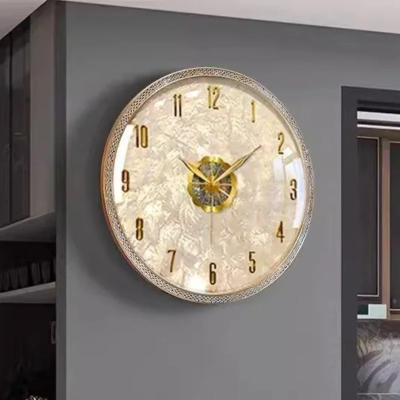 ضوء الحديثة الفاخرة غرفة المعي - مراجعة Luxury Watch Wall Clock وسعره