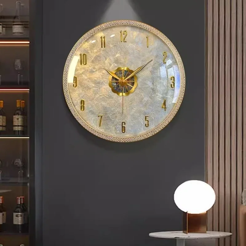 ضوء الحديثة الفاخرة غرفة المعي - مراجعة Luxury Watch Wall Clock وسعره