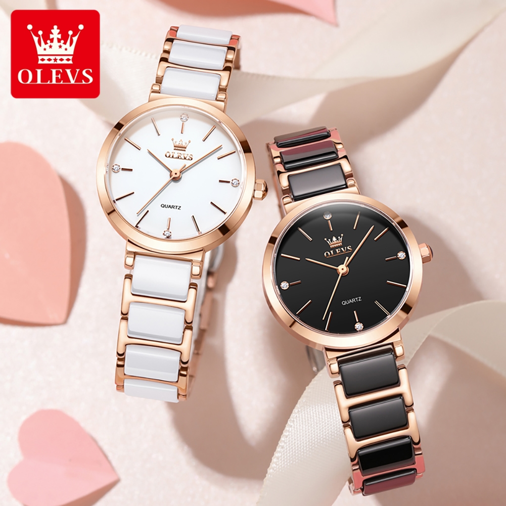 OLEVS ساعة نسائية 5877 ساعة كو - مراجعة Luxury Watch Usa وسعره