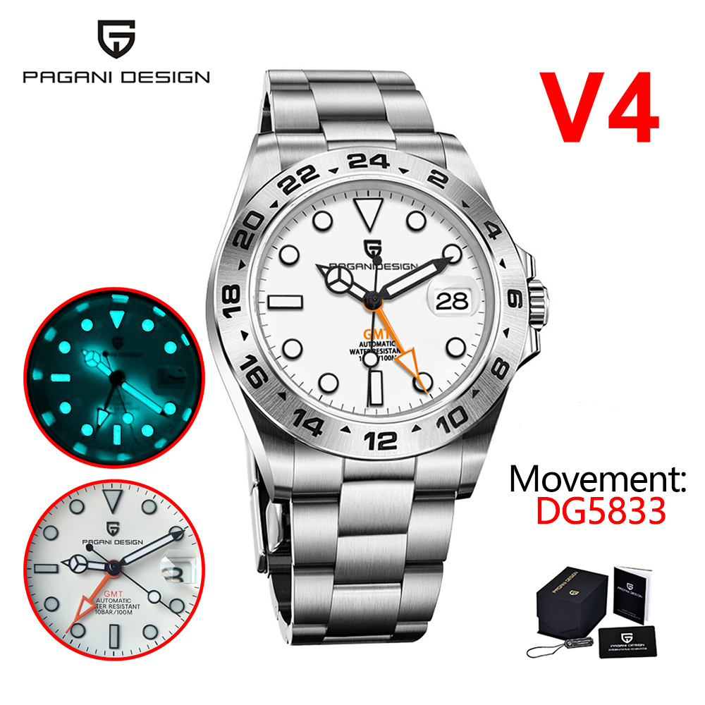 ساعة باجاني ديزاين DG5833 GMT  - مراجعة Luxury Watch La وسعره