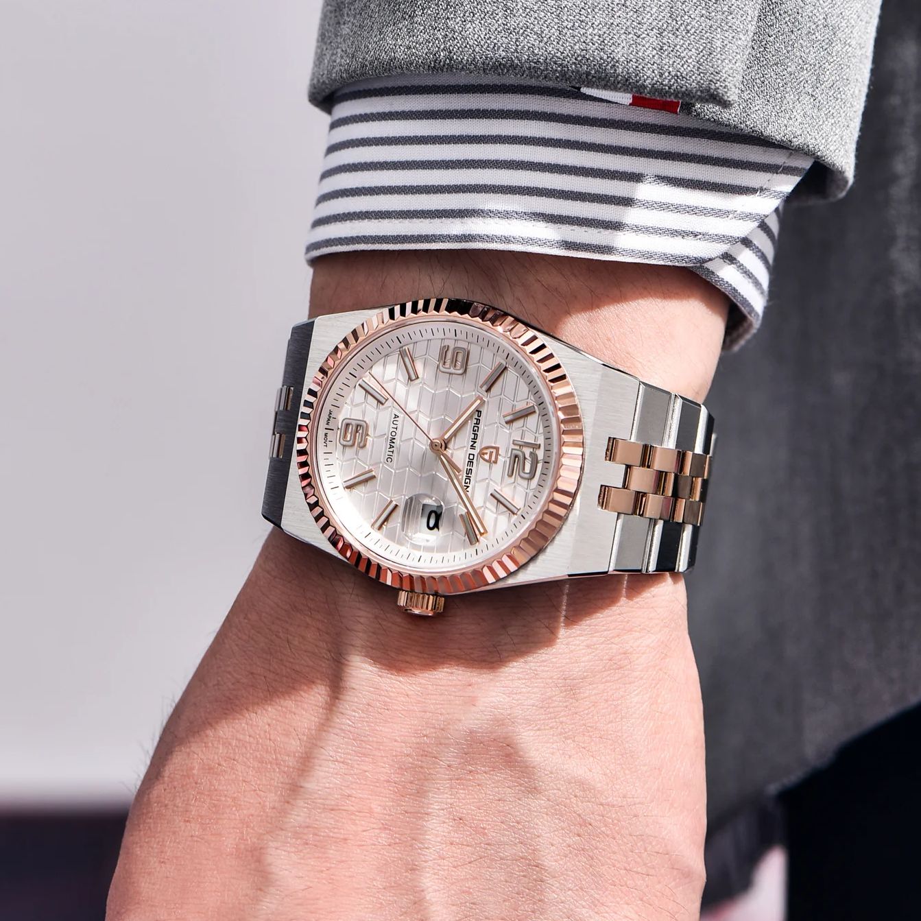 ساعة رجالية فاخرة من باجاني دي - مراجعة Luxury Watch Gold وسعره