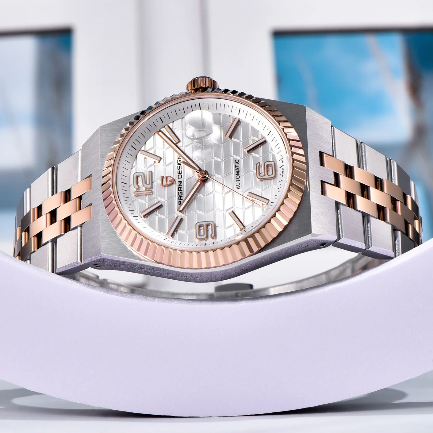 ساعة رجالية فاخرة من باجاني دي - مراجعة Luxury Watch Gold وسعره