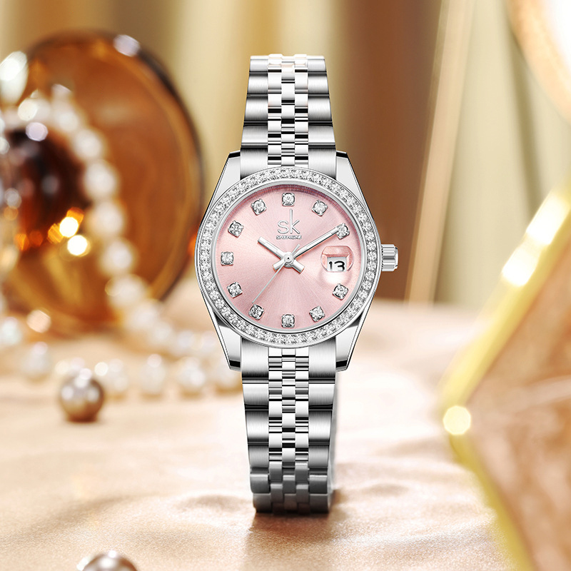 ساعة نسائية عصرية من UTHAI CQ4 - مراجعة Luxury Watch Diamond وسعره