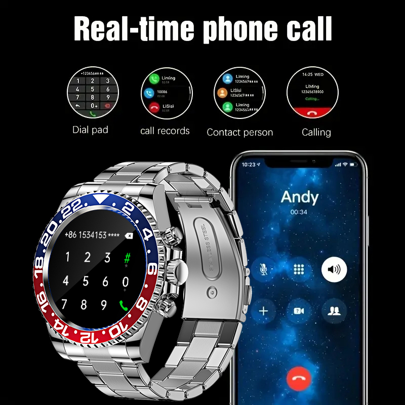 الراقية الفاخرة ساعة ذكية رجل  - مراجعة Luxury Watch La وسعره