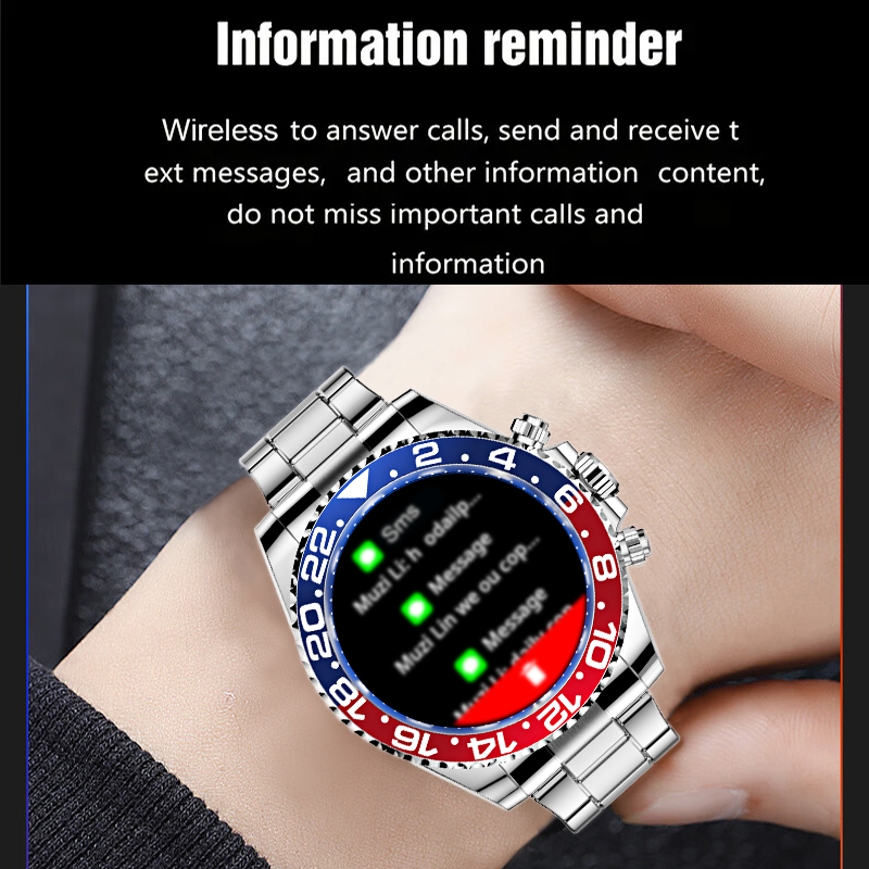 الراقية الفاخرة ساعة ذكية رجل  - مراجعة Luxury Watch La وسعره