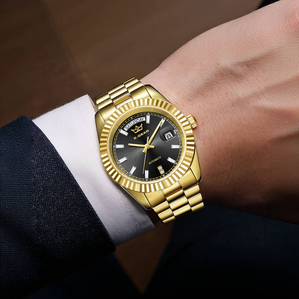 ساعة رجالية فاخرة أوتوماتيكية  - مراجعة Luxury X I Watch وسعره