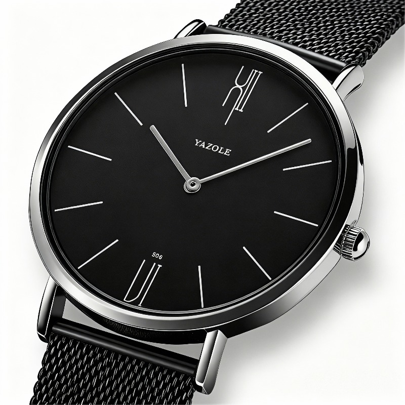 ساعة رجالية أنيقة وبسيطة من عل - مراجعة Zen Luxury Watch وسعره