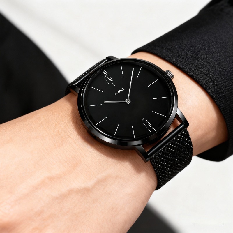 ساعة رجالية أنيقة وبسيطة من عل - مراجعة Zen Luxury Watch وسعره