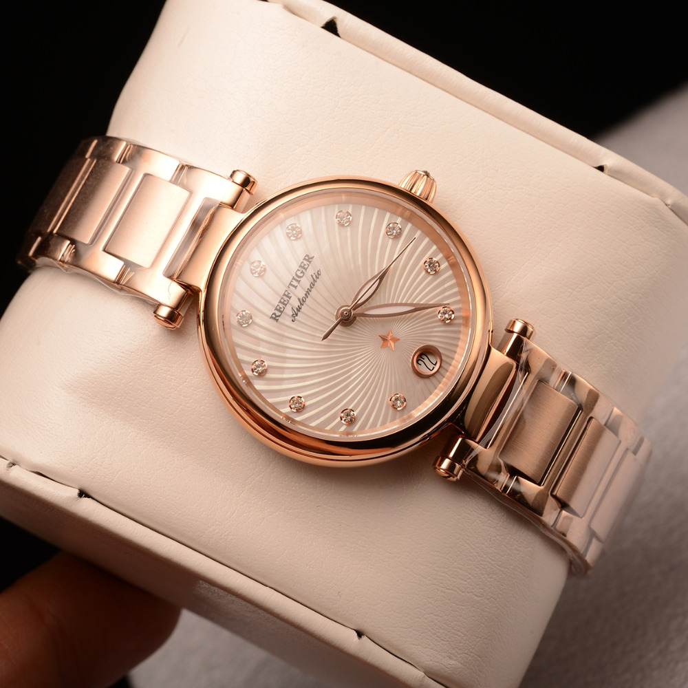 ريف تايجر/RT ساعات أوتوماتيكية - مراجعة Luxury Watch White وسعره