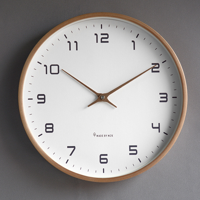 الشمال خشب متين ساعة حائط غرفة - مراجعة Luxury Watch Wall Clock وسعره