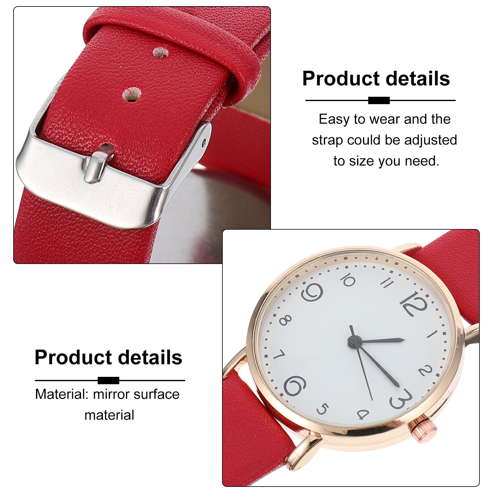 ساعة يد نسائية أنيقة بحزام، سا - مراجعة Luxury Watch White وسعره