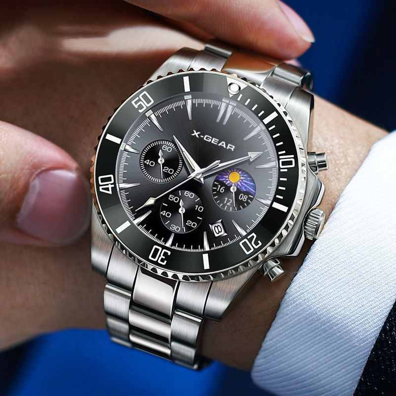 ساعة يد رجالية فاخرة من X-GEAR - مراجعة Luxury X I Watch وسعره