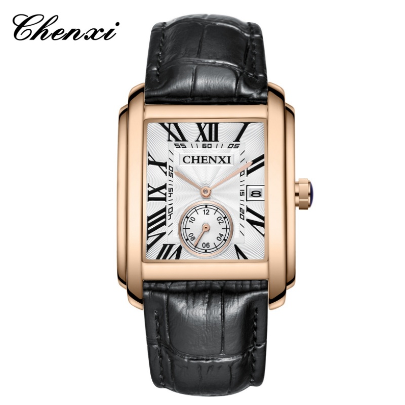 CHENXI 8216 موضة كلاسيكية مربع - مراجعة Zen Luxury Watch وسعره