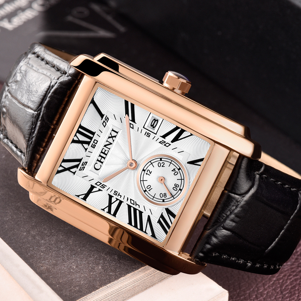 CHENXI 8216 موضة كلاسيكية مربع - مراجعة Zen Luxury Watch وسعره
