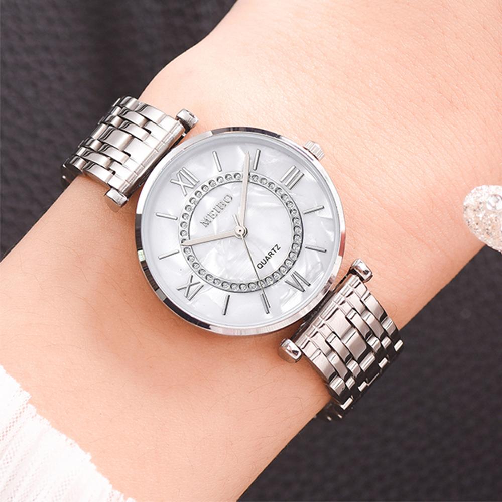 فاخر كريستال نساء ساعات يد الع - مراجعة Luxury Watch Diamond وسعره