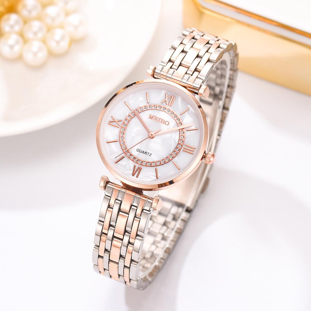 فاخر كريستال نساء ساعات يد الع - مراجعة Luxury Watch Diamond وسعره