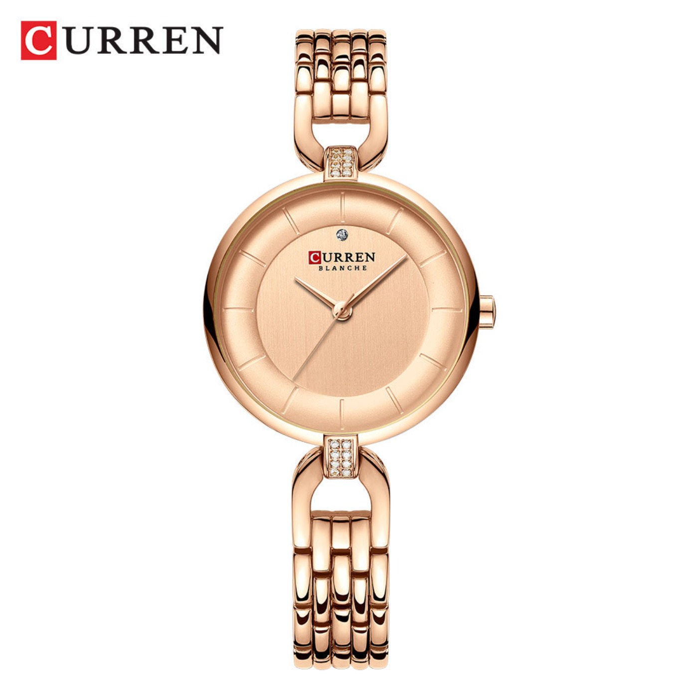 ساعة نسائية من CURREN، ساعة يد - مراجعة Luxury Watch Usa وسعره