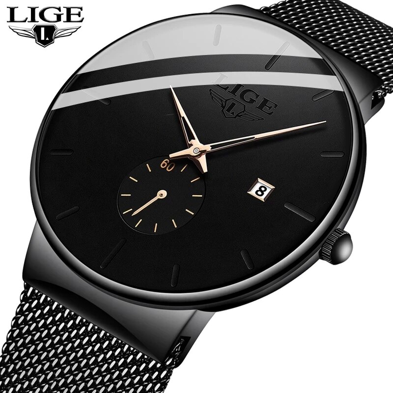 ساعات رجالية عصرية من LIGE ، أ - مراجعة Zen Luxury Watch وسعره