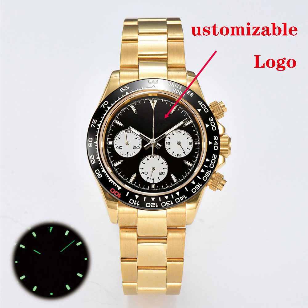 ساعة رجالية ذهبية مخصصة 39 ملم - مراجعة Luxury Watch Gold وسعره