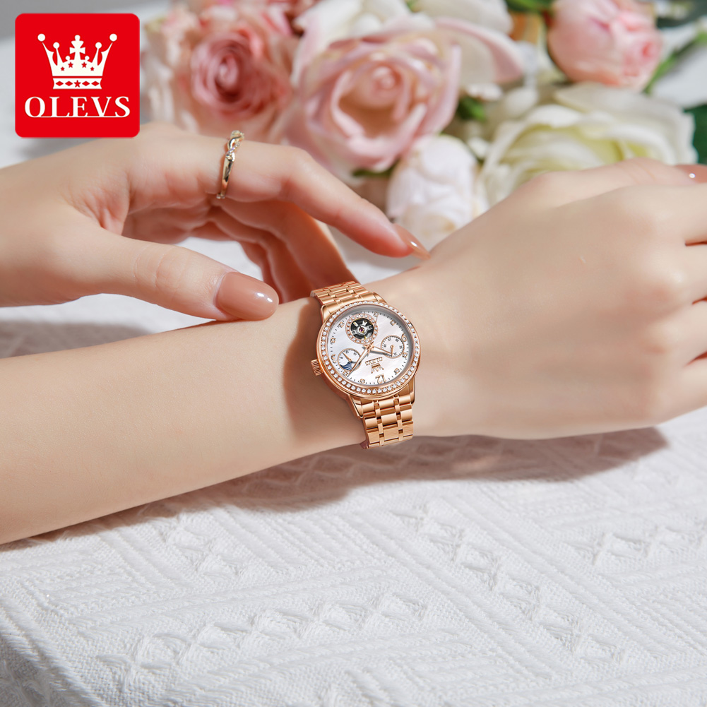 ساعات OLEVS النسائية من أفضل ا - مراجعة Luxury Watch Usa وسعره