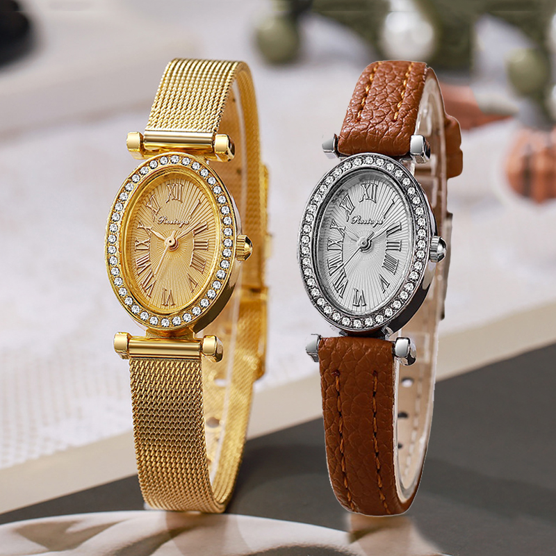 ساعة فاخرة للنساء بتصميم أنيق  - مراجعة Luxury Watch Diamond وسعره