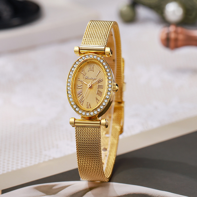 ساعة فاخرة للنساء بتصميم أنيق  - مراجعة Luxury Watch Diamond وسعره