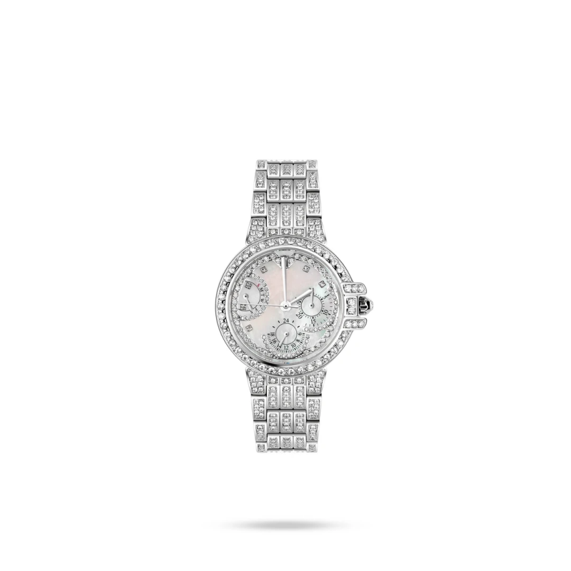 ساعة يد فاخرة من BELLUX مصنوعة - مراجعة Luxury Watch White وسعره