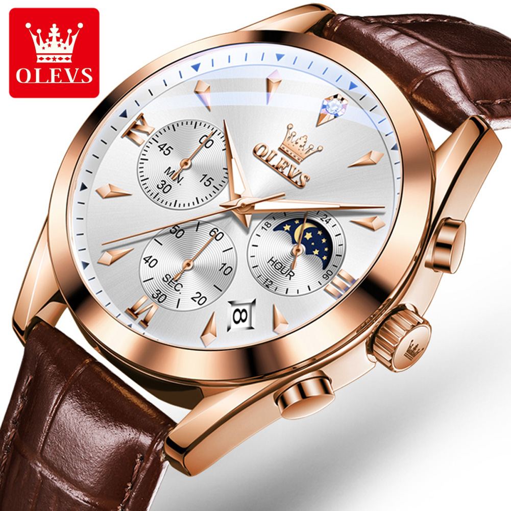OLEVS العلامة التجارية الجديدة - مراجعة Zen Luxury Watch وسعره