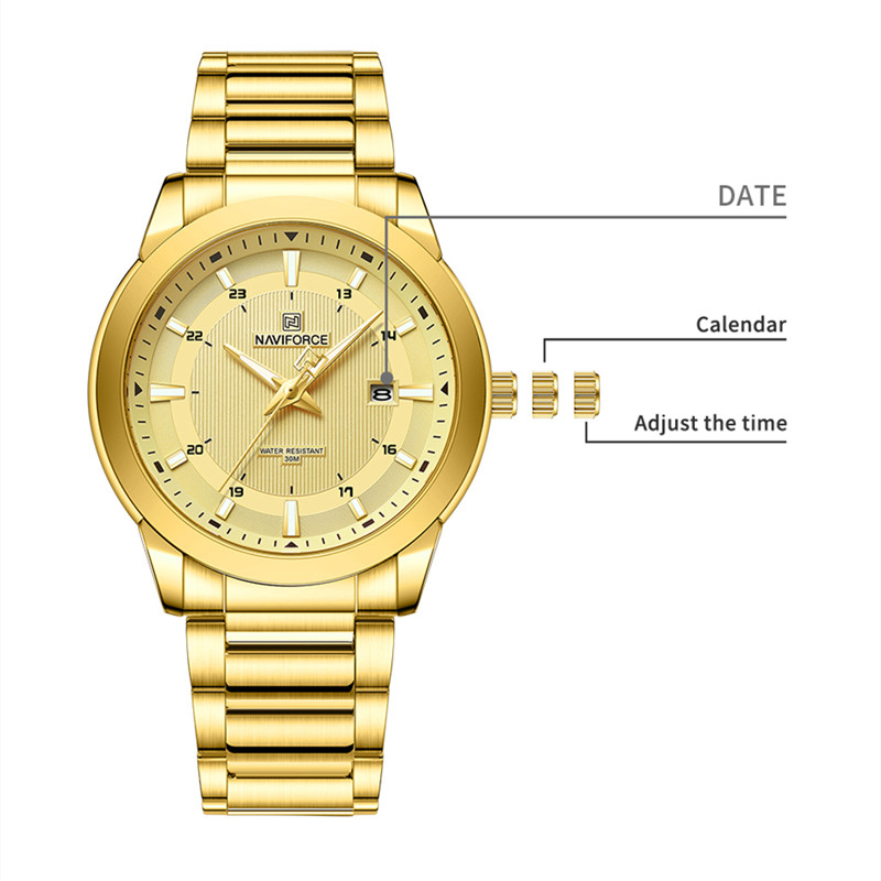 2024 أفضل ماركة NAVIFORCE ساعا - مراجعة Zen Luxury Watch وسعره
