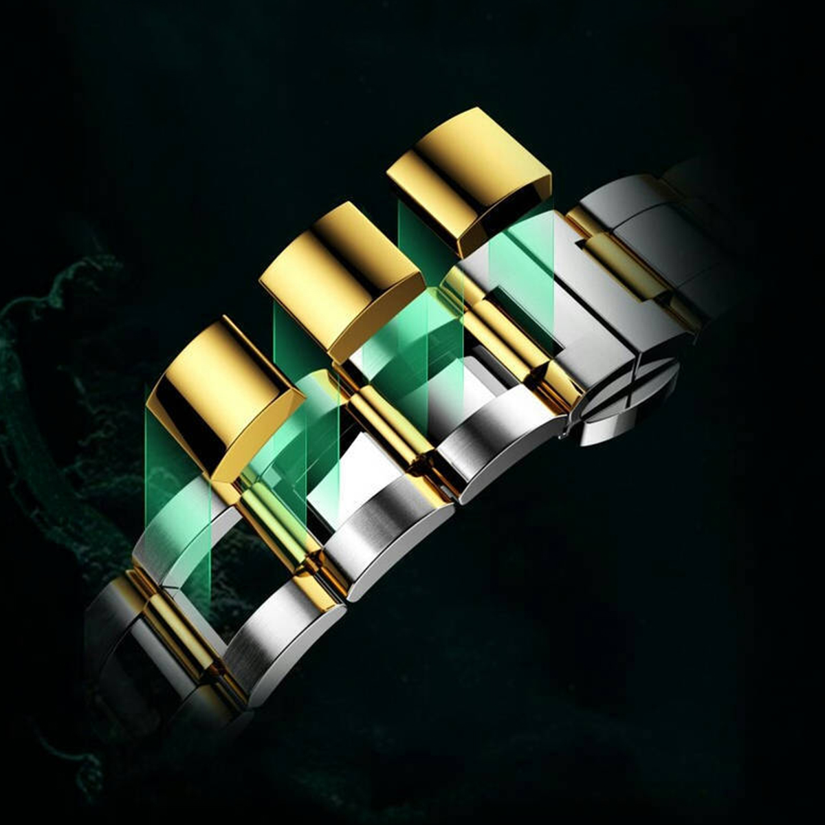 ساعة X-GEAR رجالية خضراء ميكان - مراجعة Luxury X I Watch وسعره