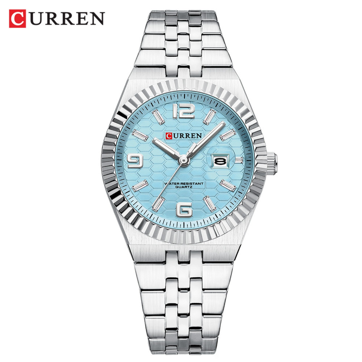 ساعة CURREN النسائية التناظرية - مراجعة Luxury Watch Usa وسعره